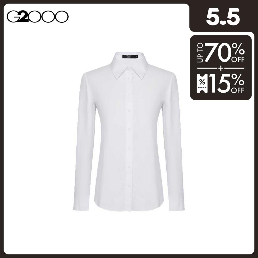 G2000 Women Anti-UV CNS Fine Twill Basic Shirt